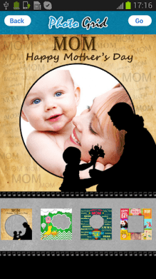 Screenshot of the application PhotoGrid - #2
