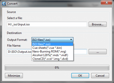 Screenshot of the application WinISO - #3