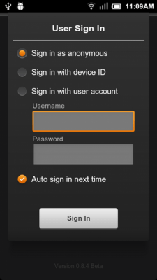 Screenshot of the application SopCast - #2