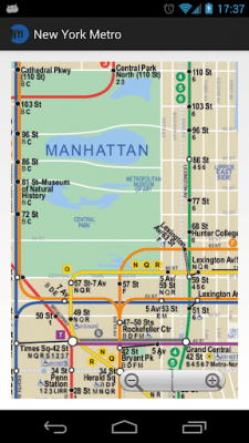 Screenshot of the application New York Metro/Subway - #4