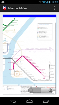 Screenshot of the application Istanbul Metro - #2
