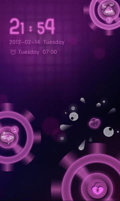 Screenshot of the application GOLocker BloodySweetLove Theme - #3