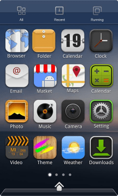 Screenshot of the application G-rule themes for GO Launcher - #3