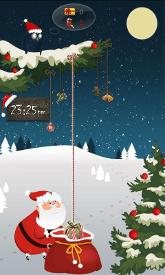 Screenshot of the application GO Locker Santa Claus Theme - #3