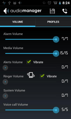 Screenshot of the application AM Skin: Neon Blue - #2