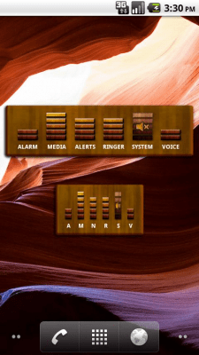 Screenshot of the application AM Skin: Wood - #2