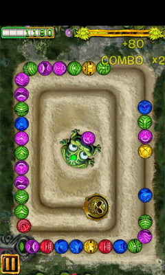 Screenshot of the application Monster Zuma - #5