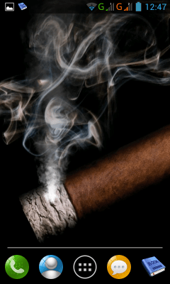 Screenshot of the application LWP Cigar - #11