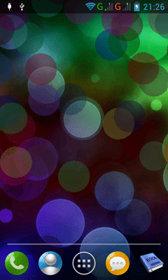 Screenshot of the application LWP circles - #2