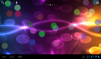 Screenshot of the application LWP circles - #3