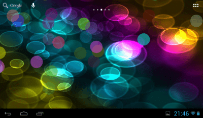Screenshot of the application LWP circles - #5