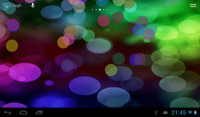 Screenshot of the application LWP circles - #7