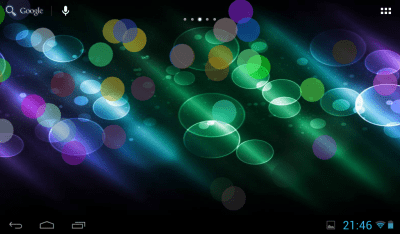 Screenshot of the application LWP circles - #8