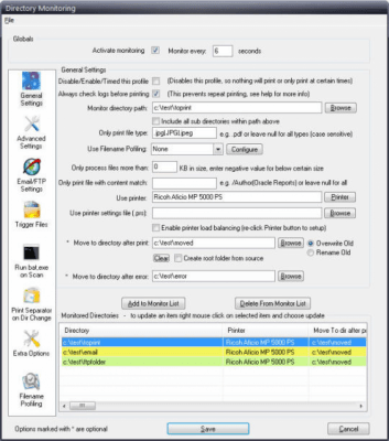 Screenshot of the application Batch and Print Pro - #2