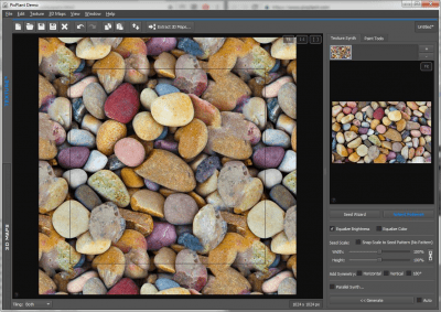 Screenshot of the application PixPlant - #2
