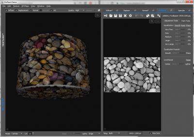 Screenshot of the application PixPlant - #5