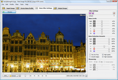 Screenshot of the application Neat Image - #2