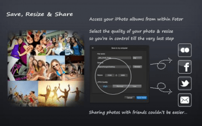 Screenshot of the application Fotor - #5