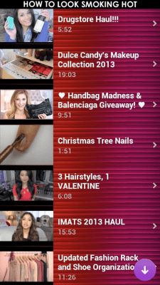 Screenshot of the application How to look your most beautiful - #3