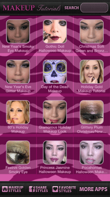 Screenshot of the application Beauty Makeup Tutorials - #5