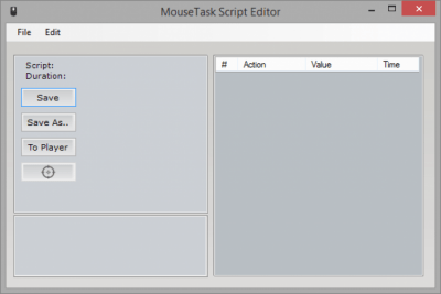 Screenshot of the application Mouse Task (eMouse) - #3