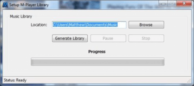 Screenshot of the application M-Player - #2