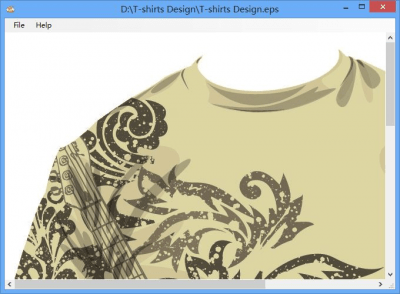 Screenshot of the application EPS File Viewer - #2