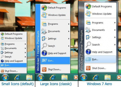 Screenshot of the application Classic Shell - #4