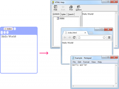 Screenshot of the application Mext - #2