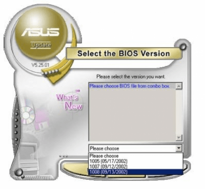 Screenshot of the application ASUS Update - #2