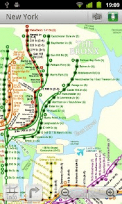 Screenshot of the application New York (Metro 24) - #7