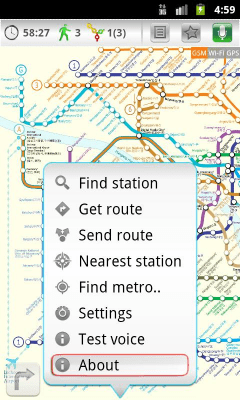Screenshot of the application Seoul (Metro 24) - #2