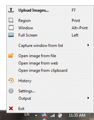 Screenshot of the application Postimage - #2