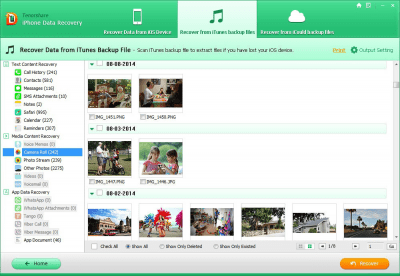 Screenshot of the application UltData (iPhone Data Recovery) - #7