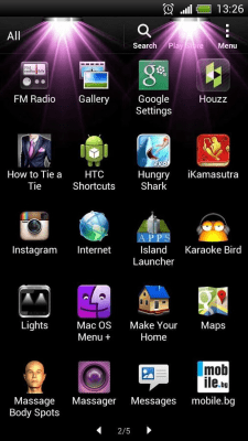 Screenshot of the application Phone Lights - #4