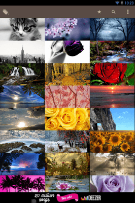 Screenshot of the application Wallpapers and backgrounds - #5