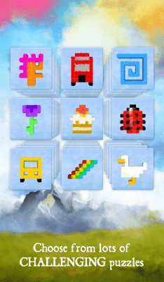 Screenshot of the application Dream of Pixels - #9