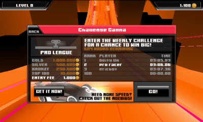 Screenshot of the application Forever Drive - #5