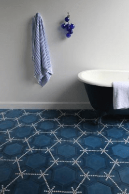 Screenshot of the application Bathroom Tile Ideas - #6