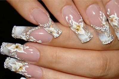 Screenshot of the application Nail Art Designs Set 1 - #4