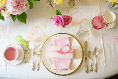 Screenshot of the application Table Setting Ideas - #5