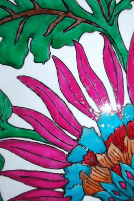 Screenshot of the application Glass Painting Ideas - #7
