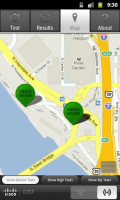 Screenshot of the application Cisco GIST - #2