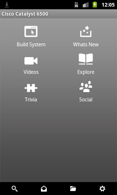 Screenshot of the application Cisco Catalyst 6500 - #2