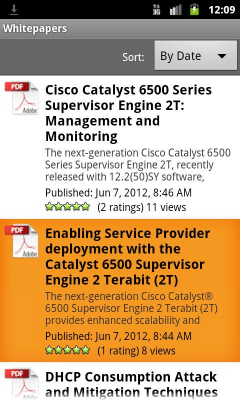 Screenshot of the application Cisco Catalyst 6500 - #3
