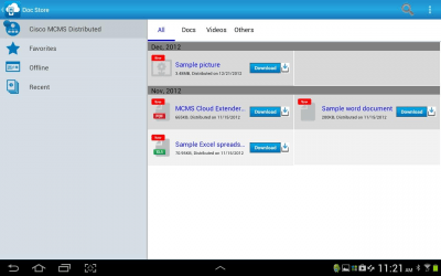Screenshot of the application Cisco MCMS Agent - #6