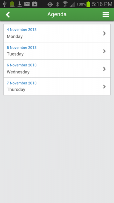 Screenshot of the application Cisco Live Cancun 2013 - #4