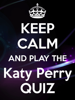 Screenshot of the application Katy Perry Quiz Lyrics Game - #8
