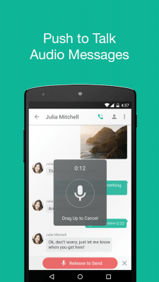 Screenshot of the application Talkray - Free Calls - #2