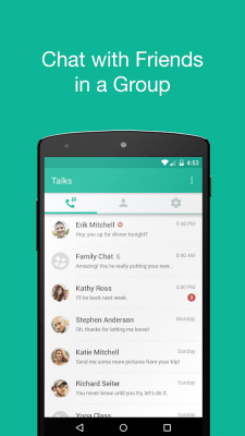 Screenshot of the application Talkray - Free Calls - #4